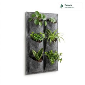Vertical Wall Planter (6-Pocket)