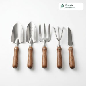 Stainless Garden Tool Set (5-Piece)
